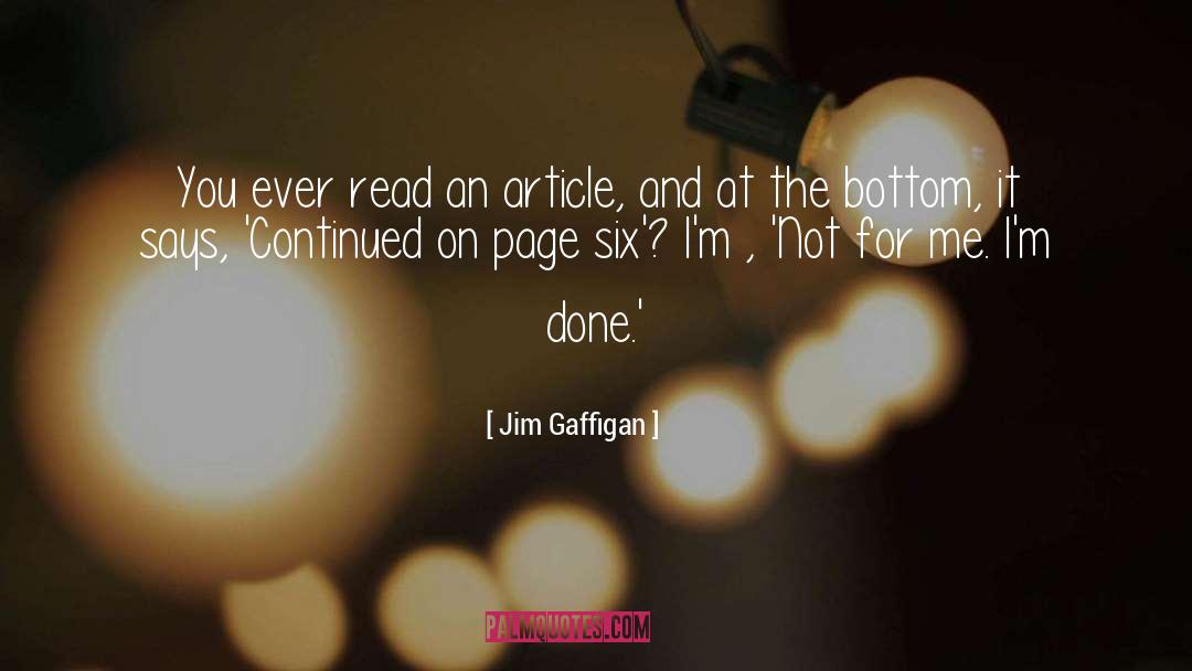 Articles quotes by Jim Gaffigan