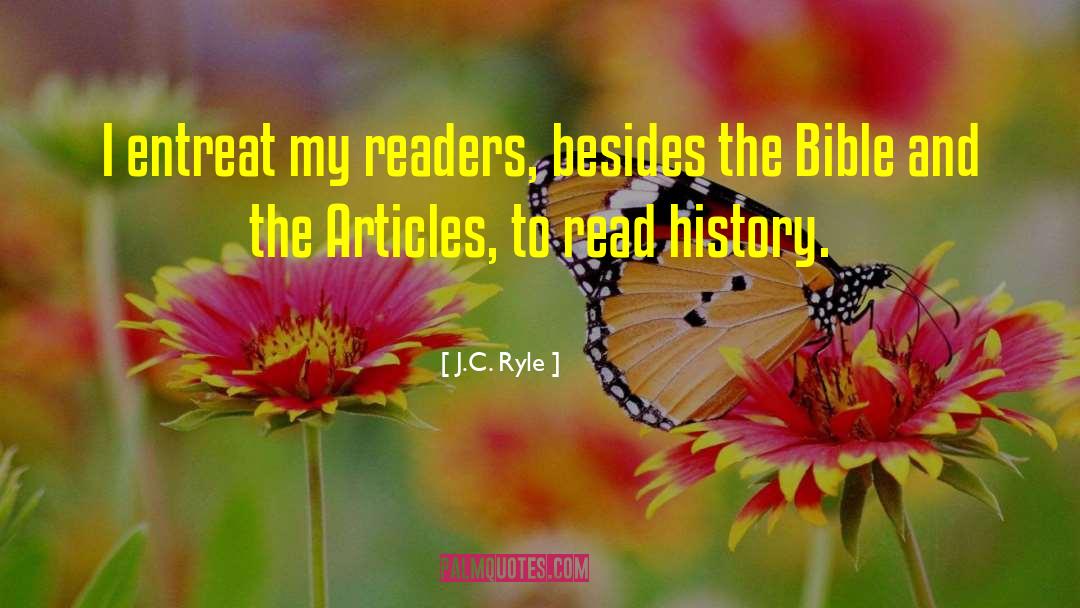 Articles quotes by J.C. Ryle