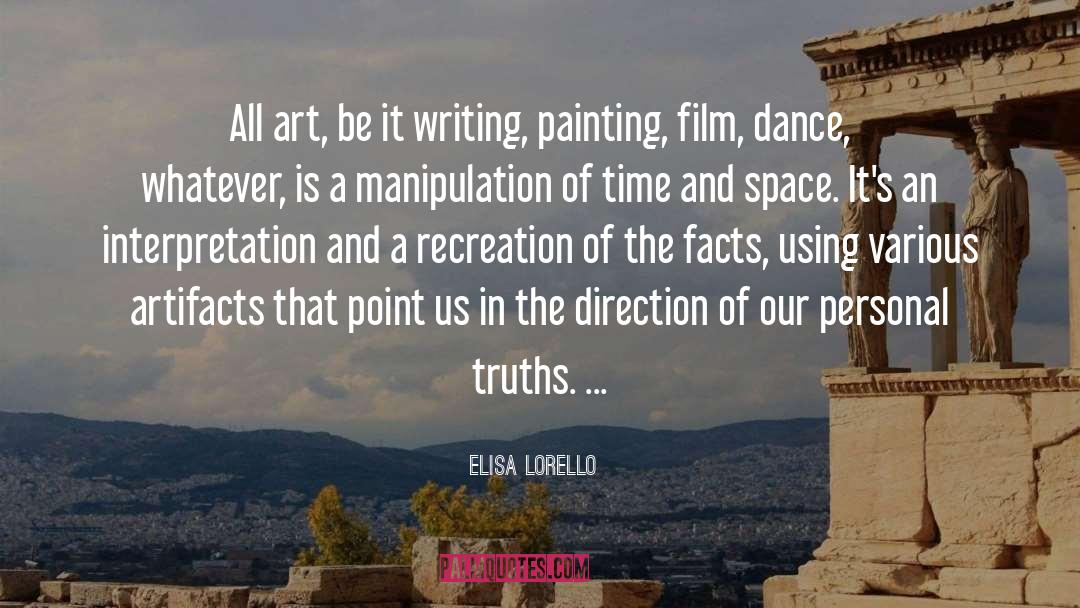 Artifacts quotes by Elisa Lorello