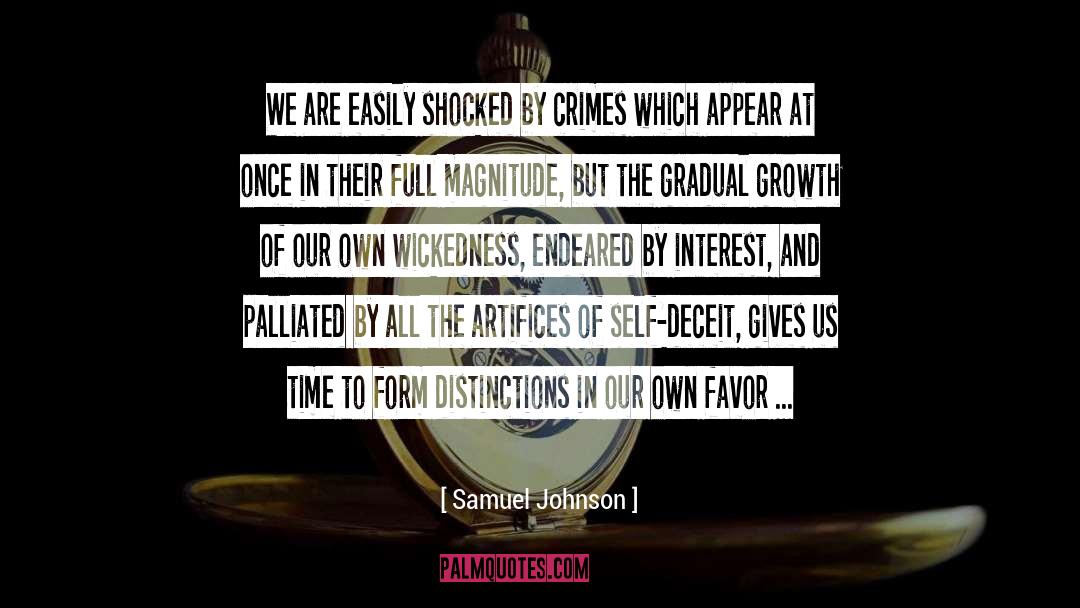 Artifices quotes by Samuel Johnson