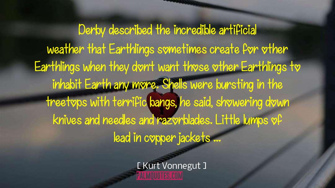 Artificial Electricity quotes by Kurt Vonnegut