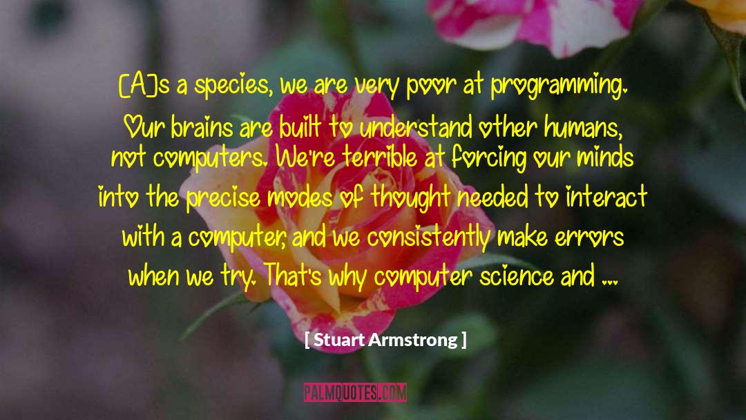 Artificial Intelligence quotes by Stuart Armstrong