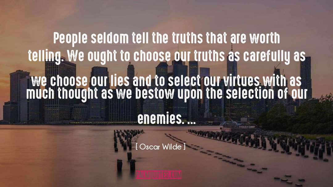 Artificial Selection quotes by Oscar Wilde