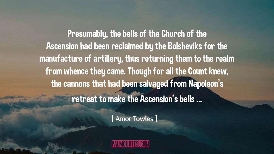 Artillery quotes by Amor Towles