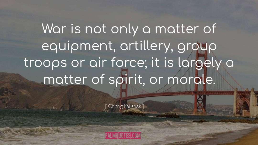Artillery quotes by Chiang Kai-shek