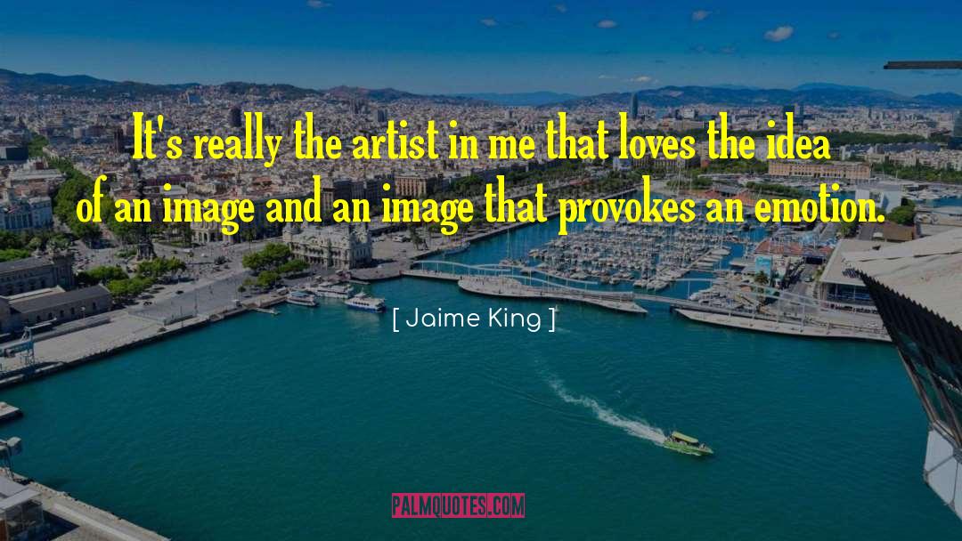 Artist Emerald quotes by Jaime King