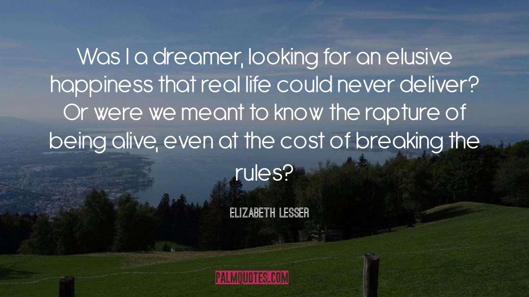 Artist Of Being Alive quotes by Elizabeth Lesser