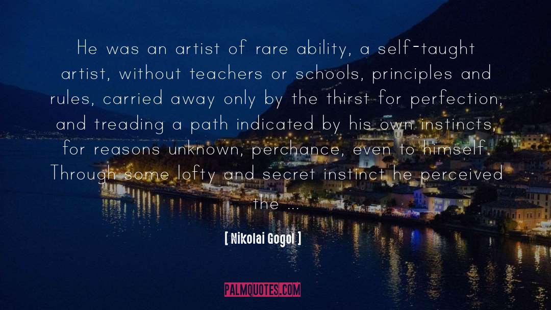 Artist quotes by Nikolai Gogol
