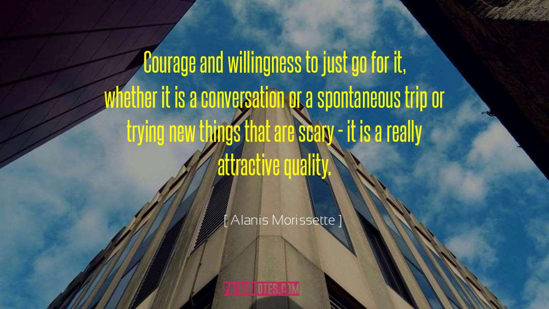 Artistic Courage quotes by Alanis Morissette