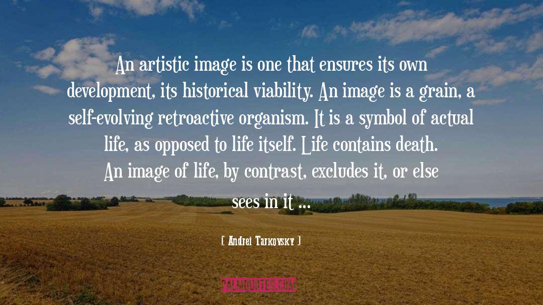 Artistic Creation quotes by Andrei Tarkovsky