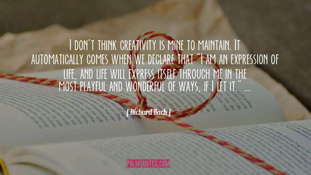 Artistic Creativity quotes by Richard Bach