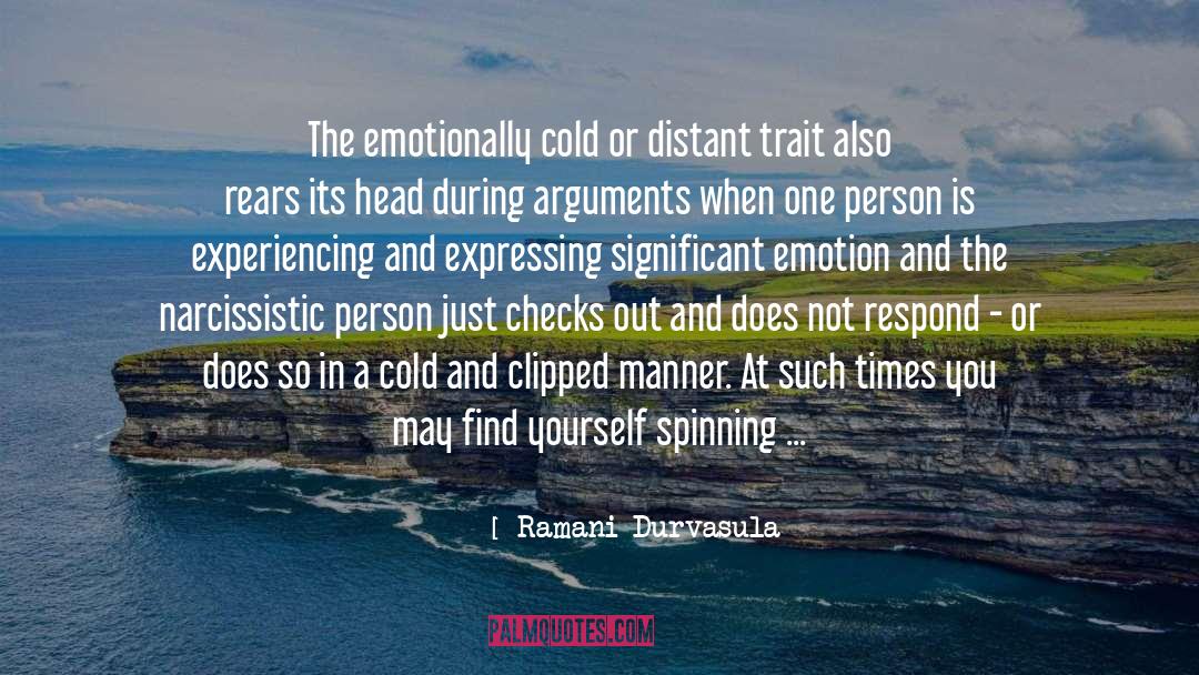 Artistic Emotional Connection quotes by Ramani Durvasula