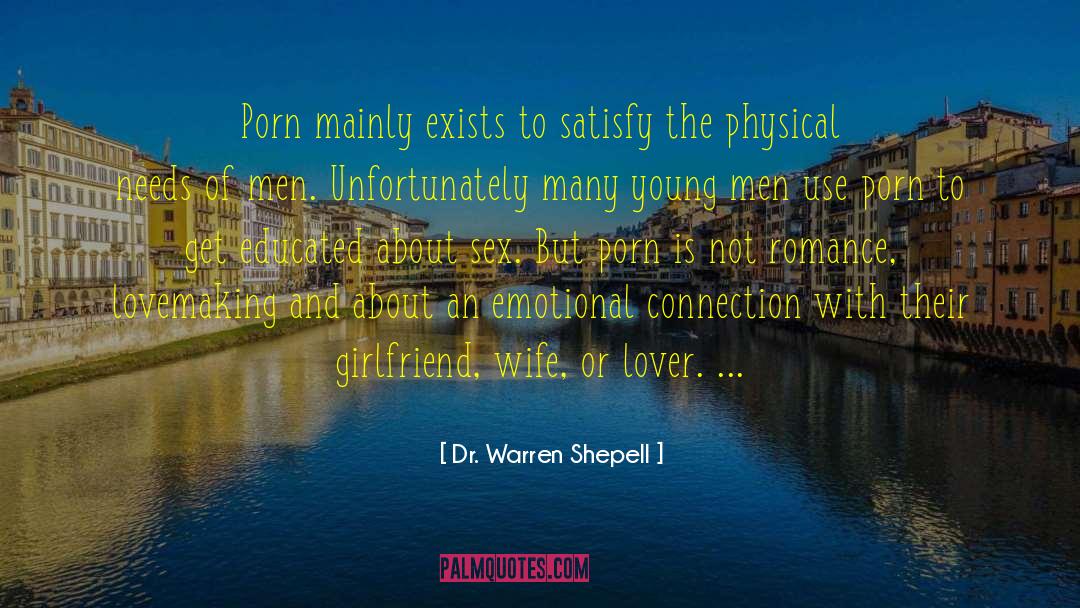 Artistic Emotional Connection quotes by Dr. Warren Shepell