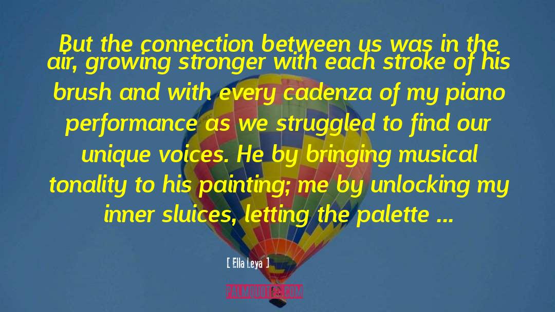 Artistic Emotional Connection quotes by Ella Leya