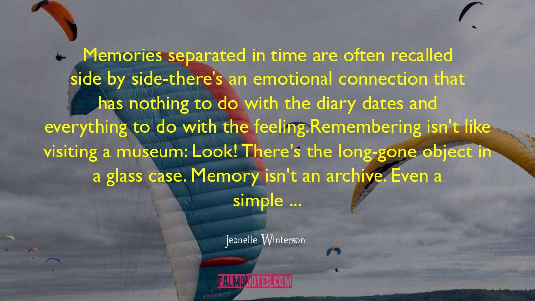 Artistic Emotional Connection quotes by Jeanette Winterson