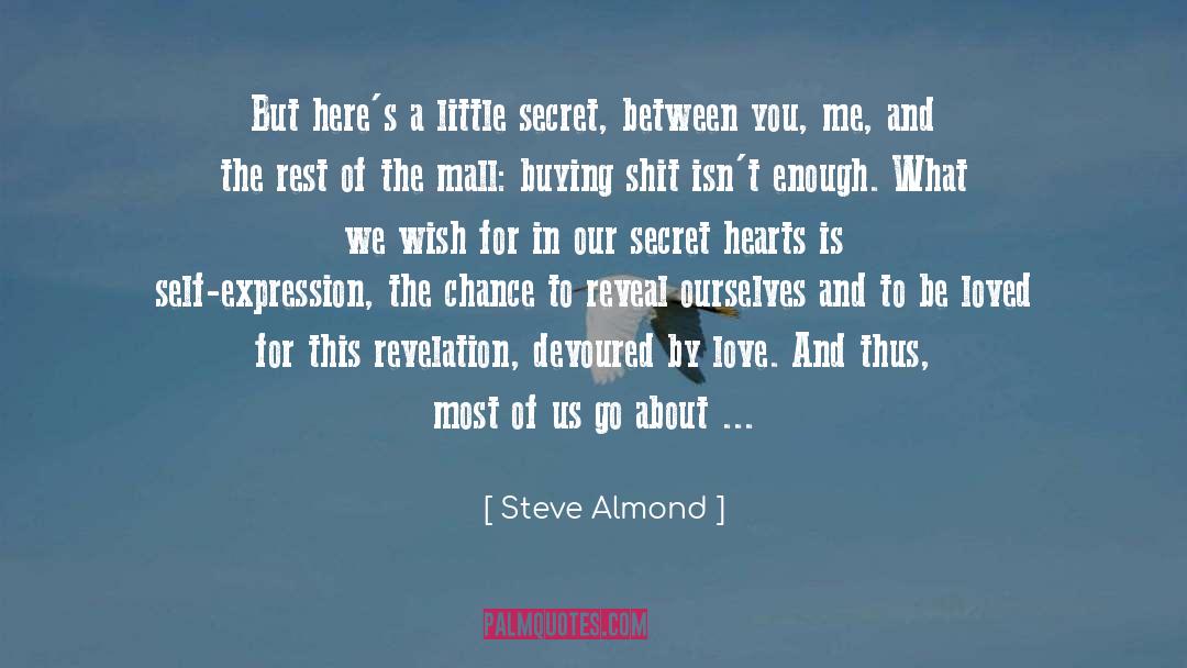 Artistic Expression quotes by Steve Almond