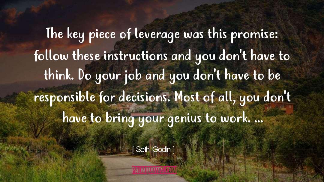 Artistic Genius quotes by Seth Godin