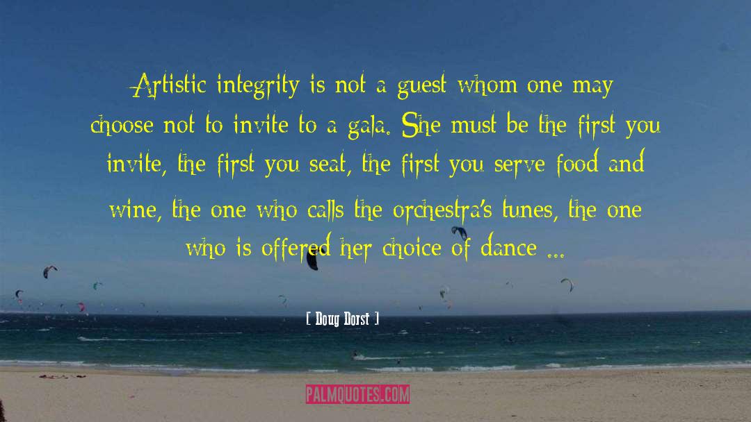 Artistic Integrity quotes by Doug Dorst