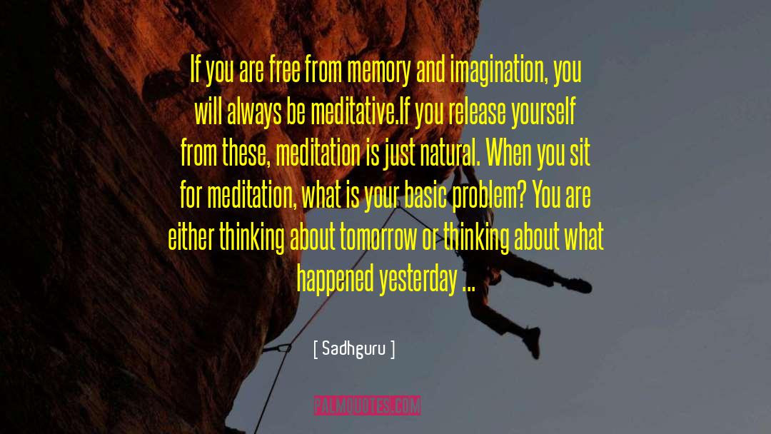Artistic Memory quotes by Sadhguru