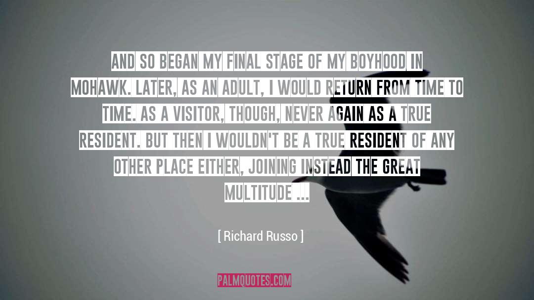Artistic Memory quotes by Richard Russo