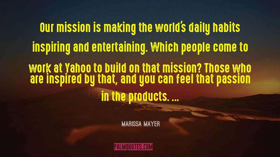 Artistic Passion quotes by Marissa Mayer
