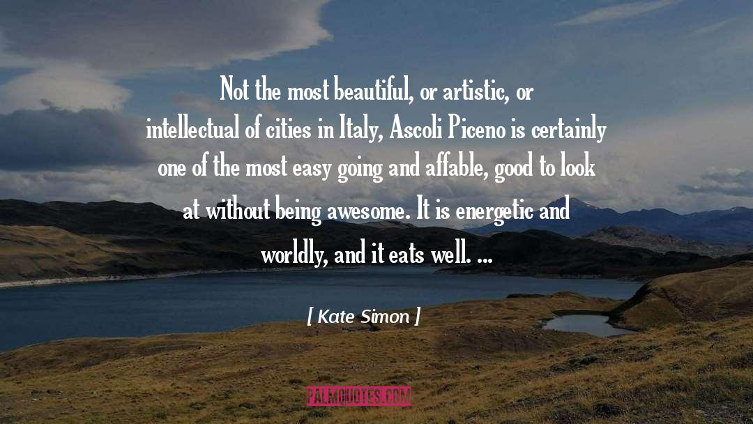Artistic quotes by Kate Simon