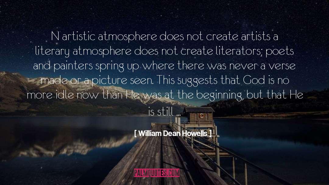 Artistic quotes by William Dean Howells