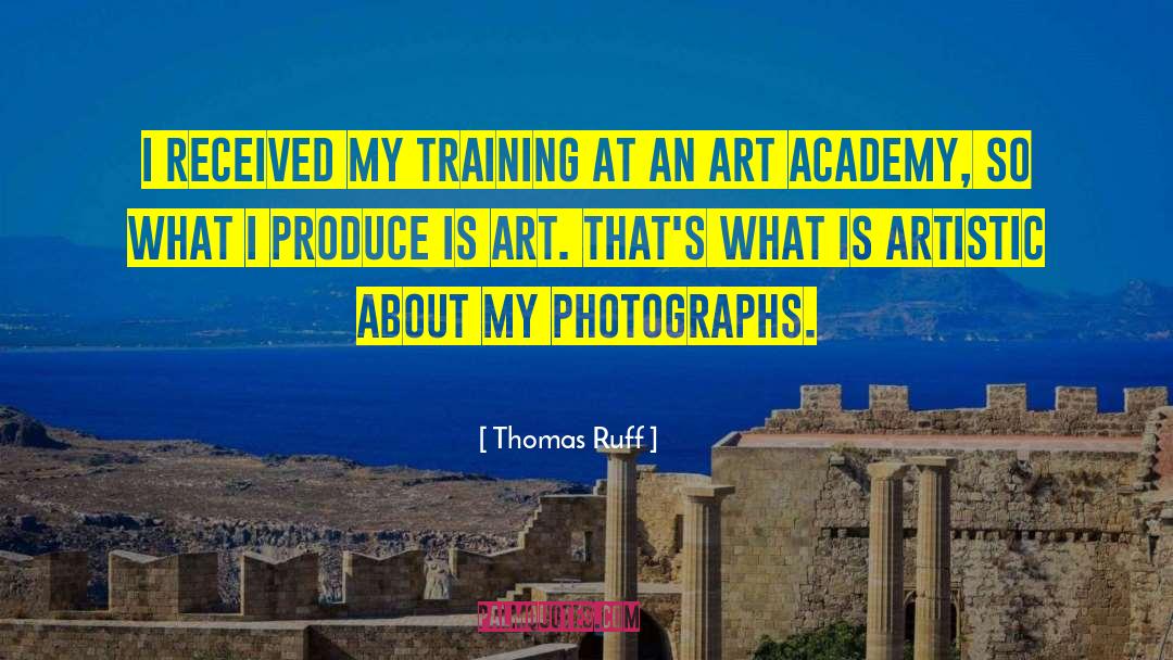Artistic Substance quotes by Thomas Ruff