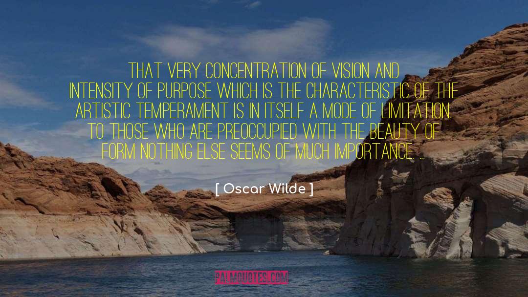 Artistic Temperament quotes by Oscar Wilde