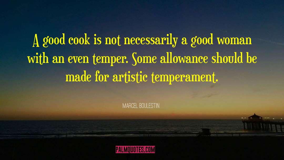 Artistic Temperament quotes by Marcel Boulestin