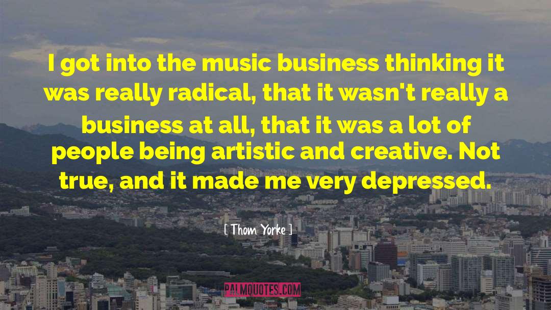 Artistic Temperment quotes by Thom Yorke
