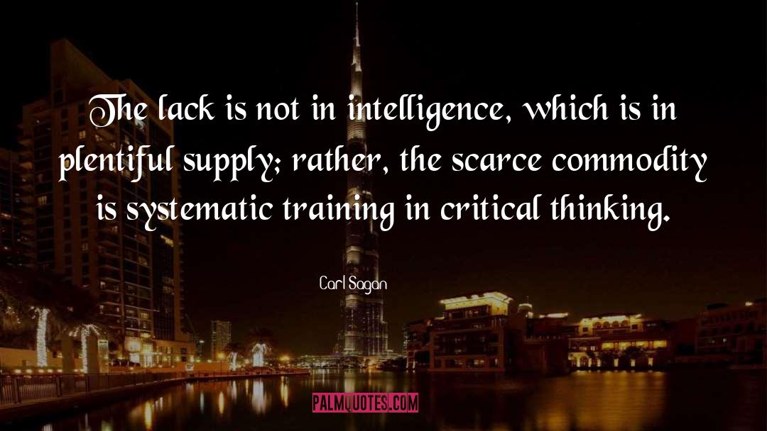 Artistic Training quotes by Carl Sagan