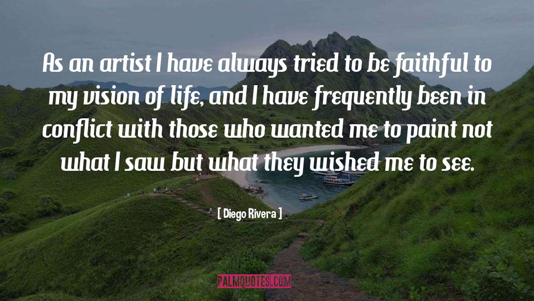 Artistic Vision quotes by Diego Rivera