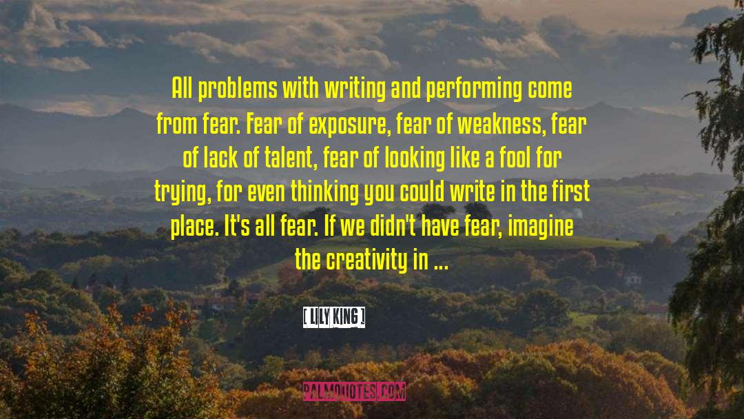 Artists And Creativity quotes by Lily King