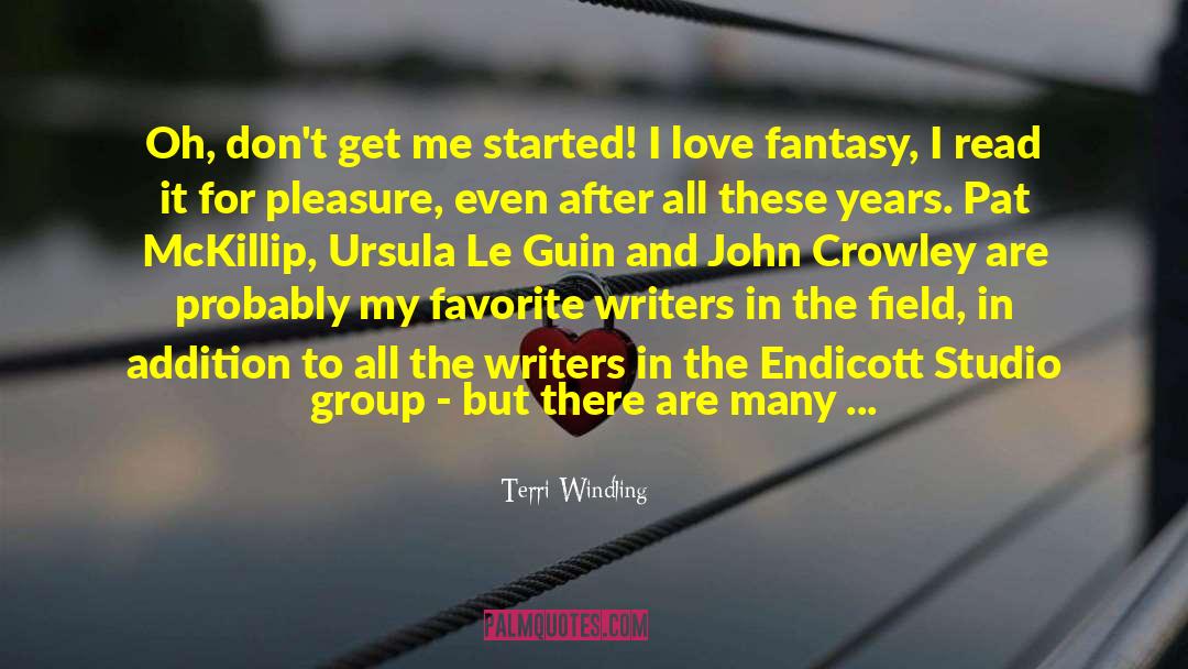 Artists And Writers quotes by Terri Windling