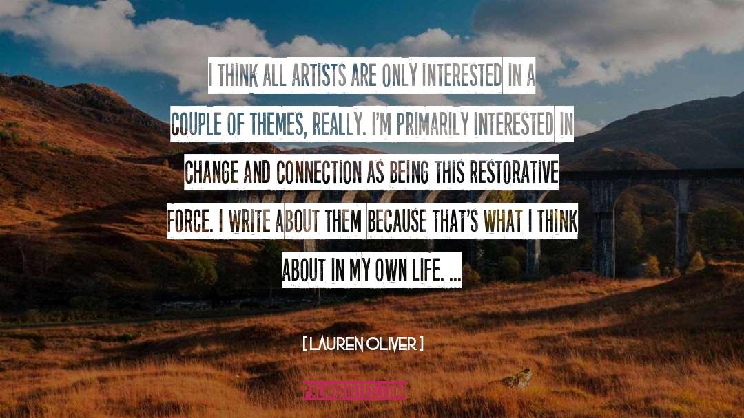 Artists Guide quotes by Lauren Oliver