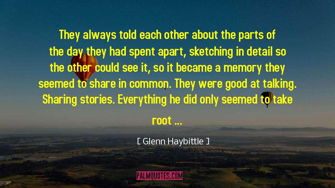 Artists In Love quotes by Glenn Haybittle