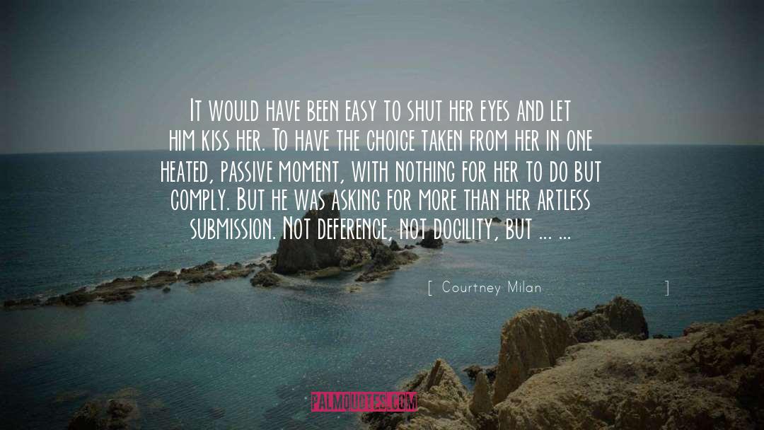 Artless quotes by Courtney Milan