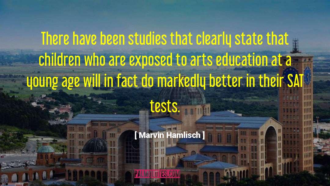 Arts Education quotes by Marvin Hamlisch