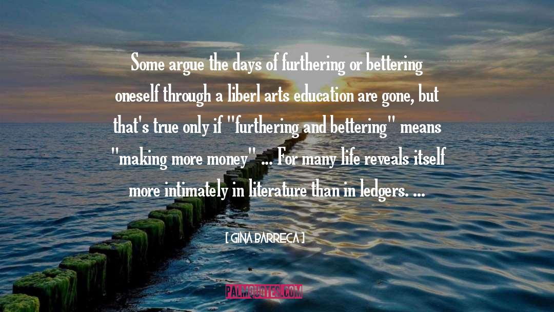 Arts Education quotes by Gina Barreca