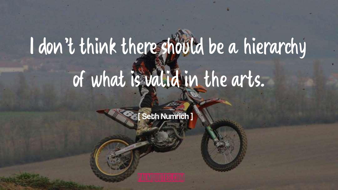 Arts quotes by Seth Numrich