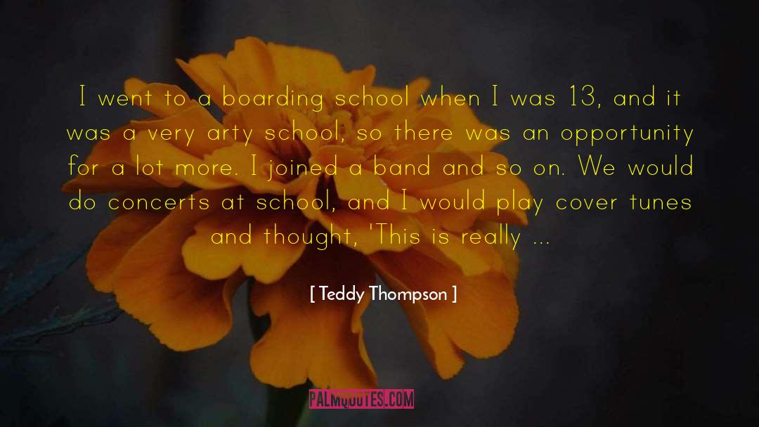 Arty quotes by Teddy Thompson