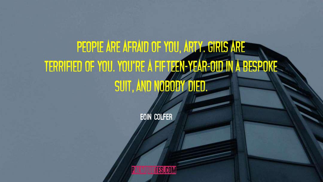 Arty quotes by Eoin Colfer