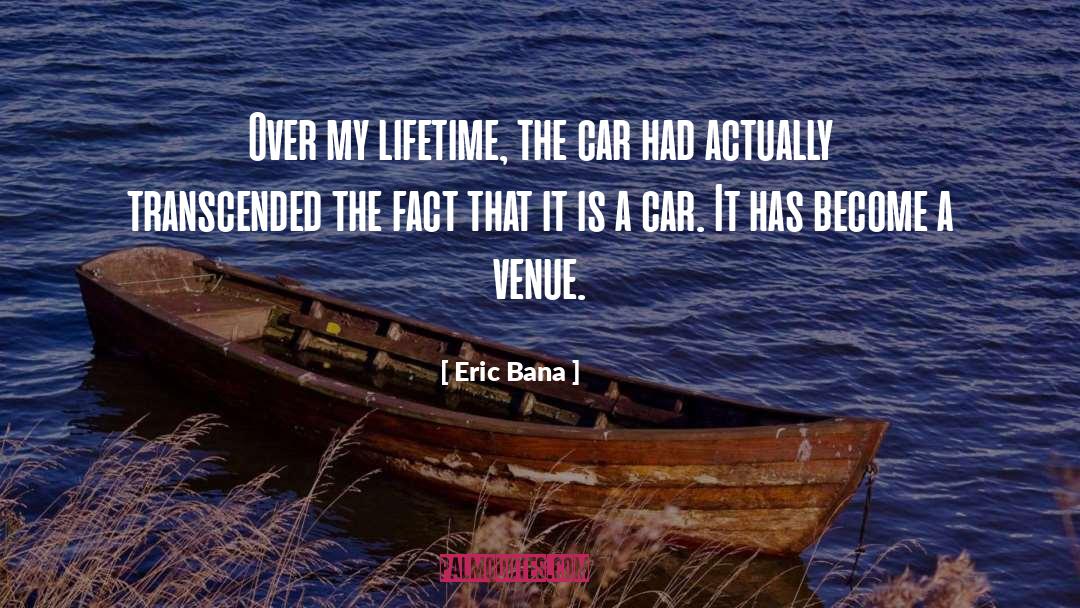 Artzberger Car quotes by Eric Bana