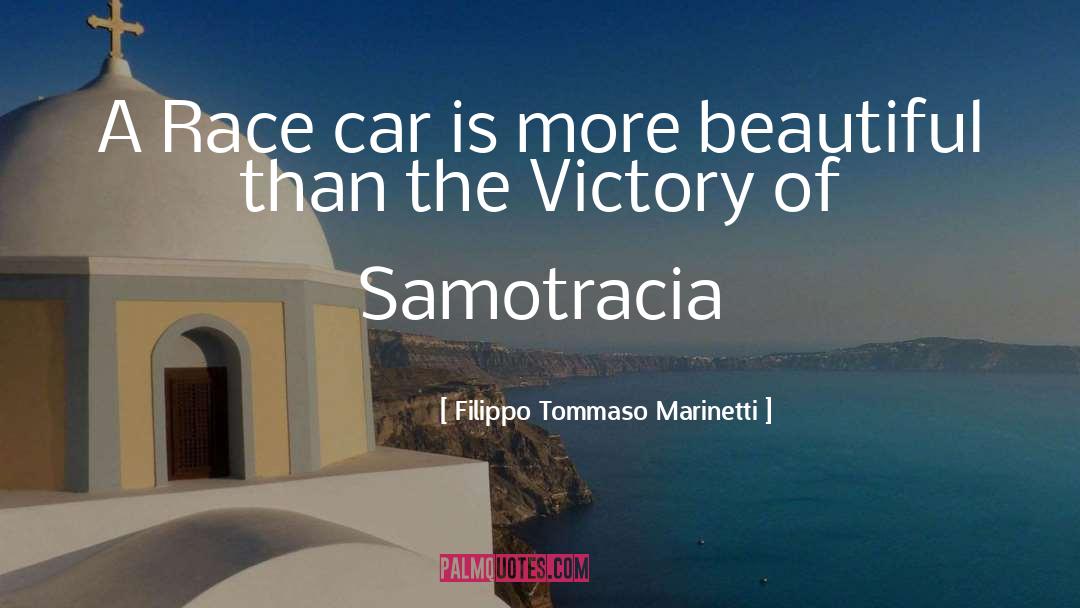 Artzberger Car quotes by Filippo Tommaso Marinetti