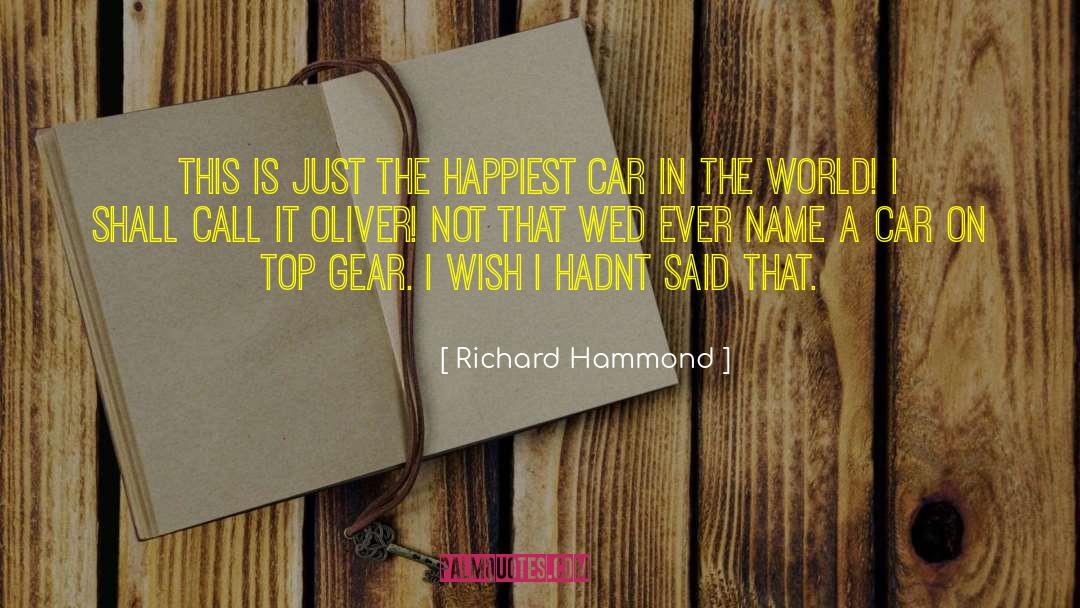 Artzberger Car quotes by Richard Hammond