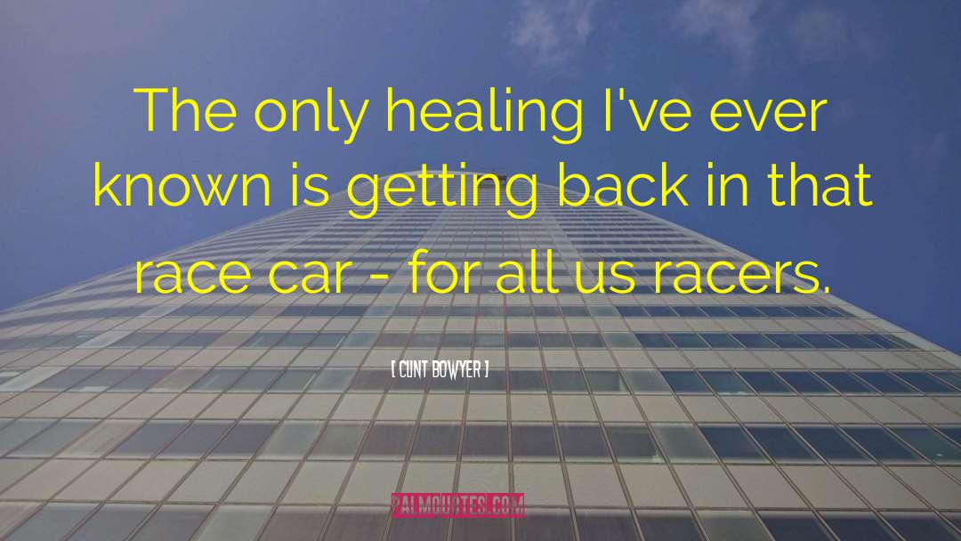 Artzberger Car quotes by Clint Bowyer