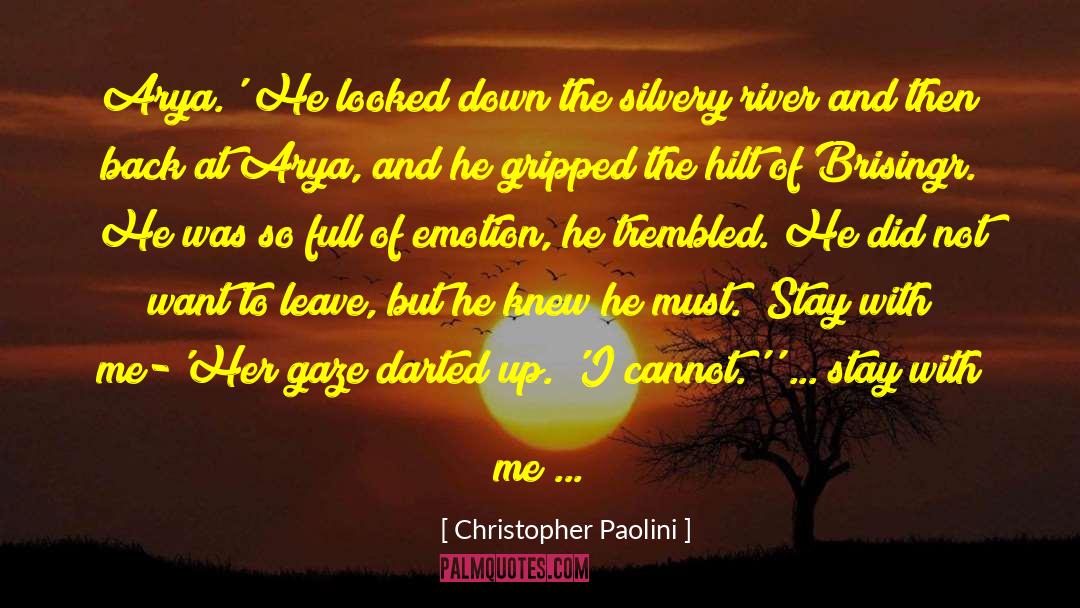 Arya quotes by Christopher Paolini