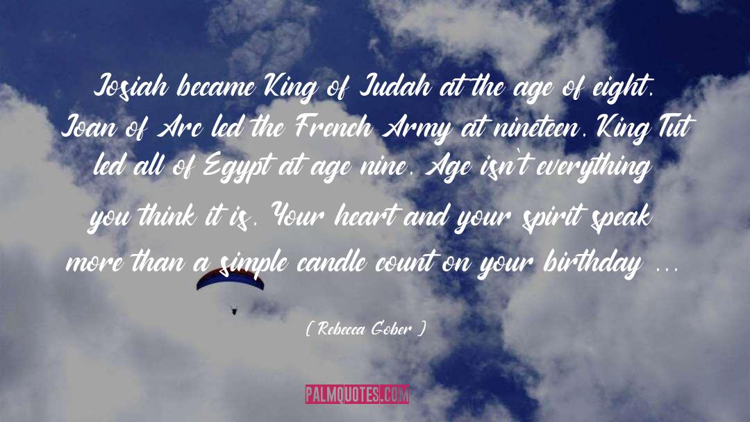 Aryeh Judah quotes by Rebecca Gober