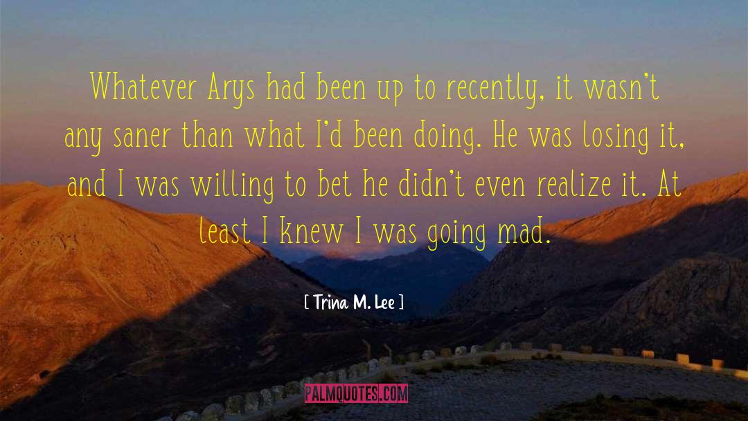 Arys Nam In quotes by Trina M. Lee